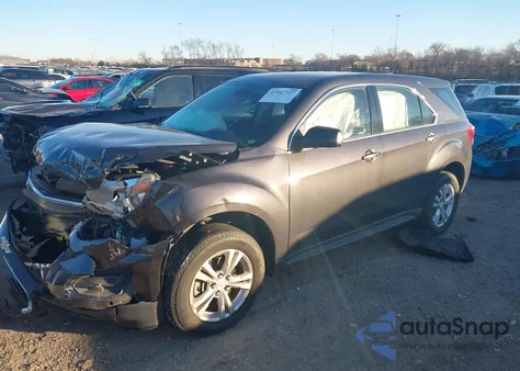 2016 Chevrolet Equinox Ls из США, поврежденный, VIN 2GNALBEK8G6318751